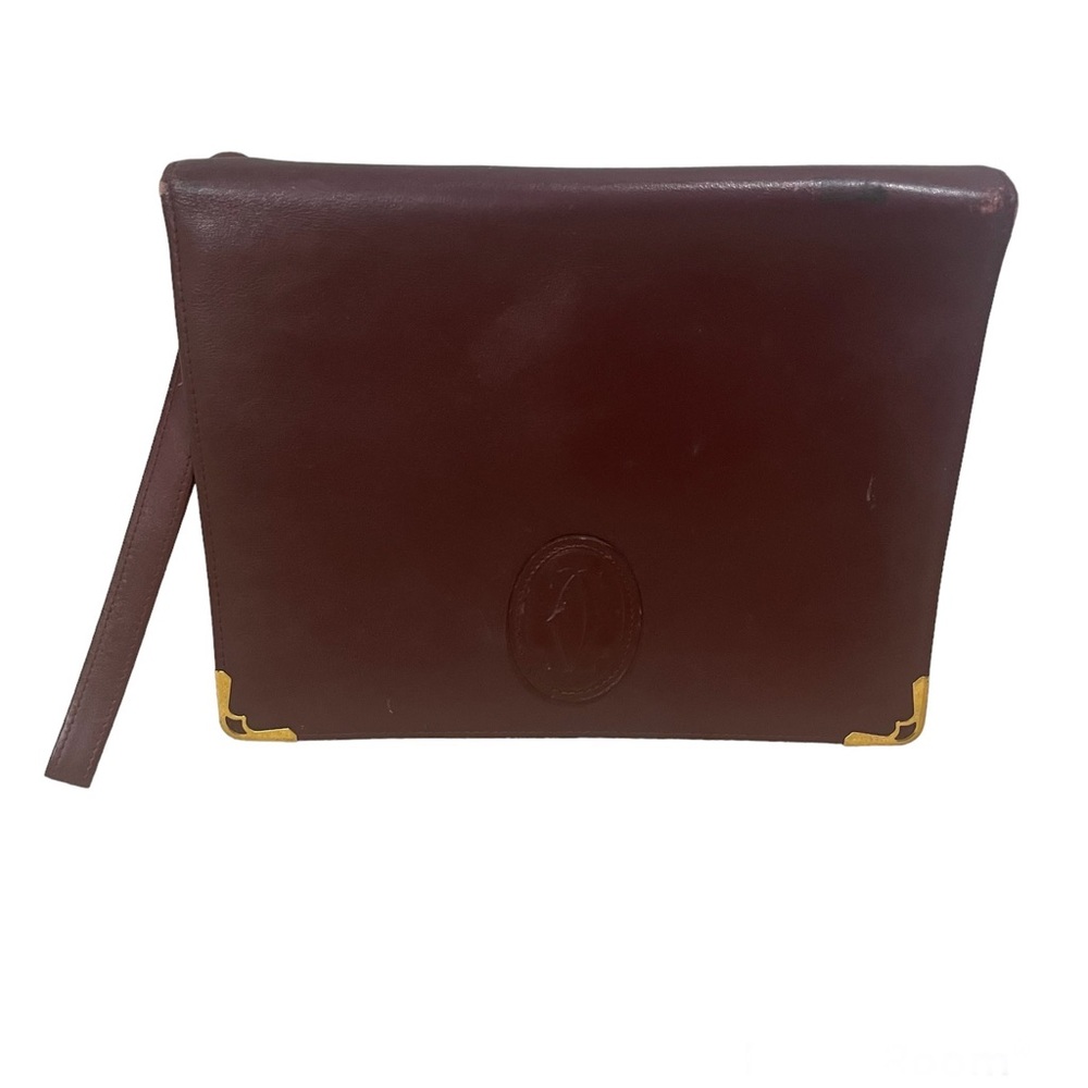 Cartier leather clutch women’s bag